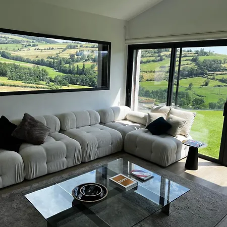 Maison Et Piscine Chauffee, Vue Monts Du Lyonnais * 布鲁良